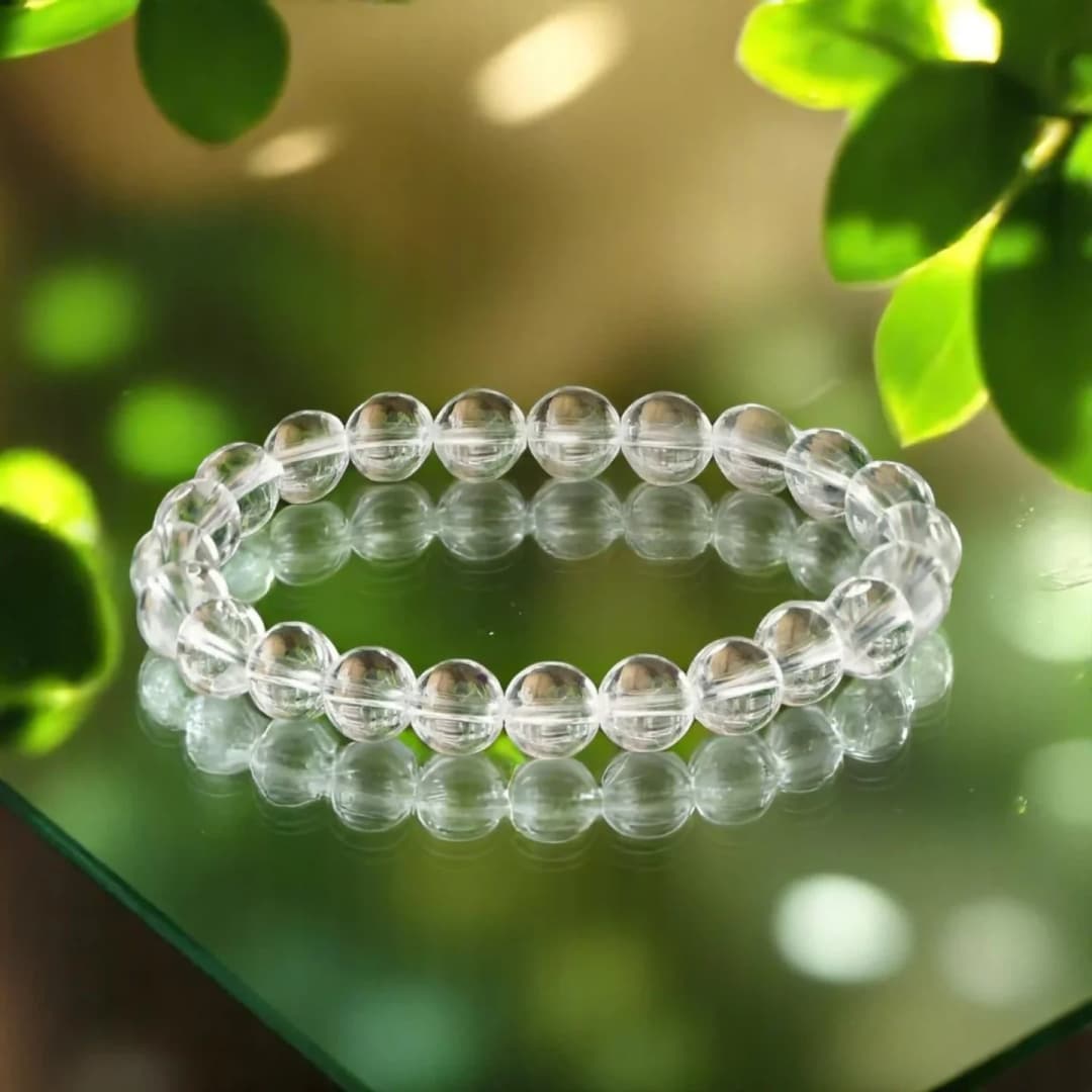 Sphatik Crystal Clear Quartz Bracelet